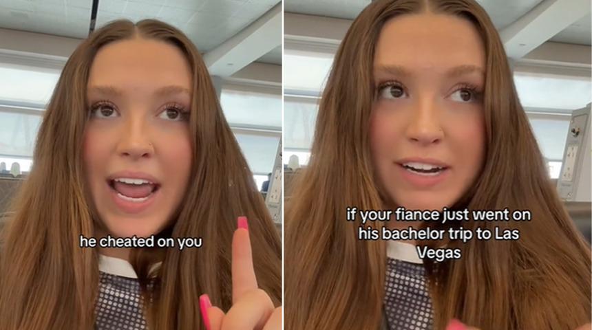 Bekarlığa veda partisinde yaşadığı yasak aşkı ifşa etti! TikTok'tan adamın nişanlısına seslendi... "Seni aldattı beni bul"