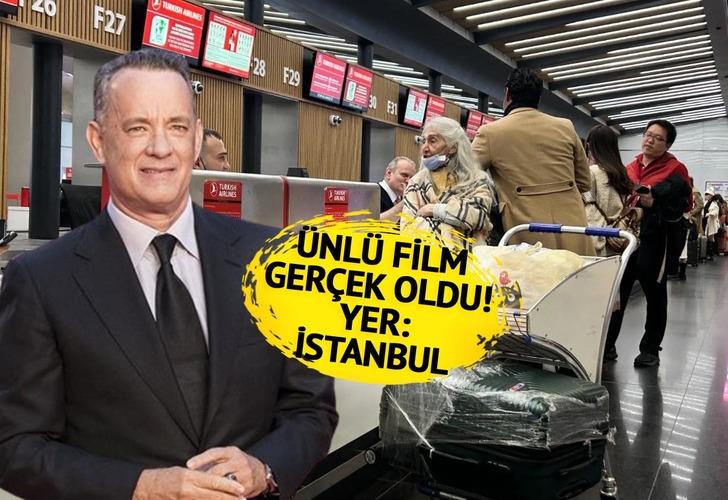 Tom Hanks'in filmi gerçeğe dönüştü: İstanbul Havalimanı evi oldu! Günlerdir sandalyelerde uyuyor, yemek ve duş... 18588241-728xauto