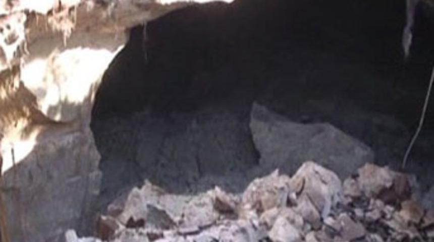 Dehşete düşüren göçük