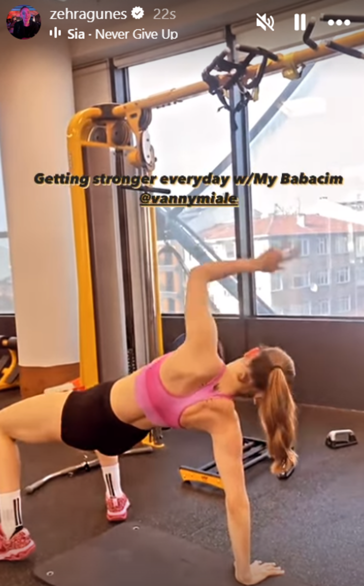 Zehra Güneş'in son paylaşımı olay oldu!  'Fiziğin olay git tadını çıkar' G3