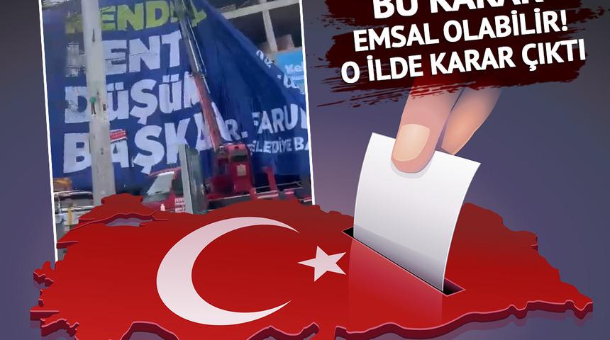‘Cumhurbaşkanı bilse bunları kovalar’ demişti! Düzce’de şikayetler üzerine karar alındı! O afişler kaldırılıyor…