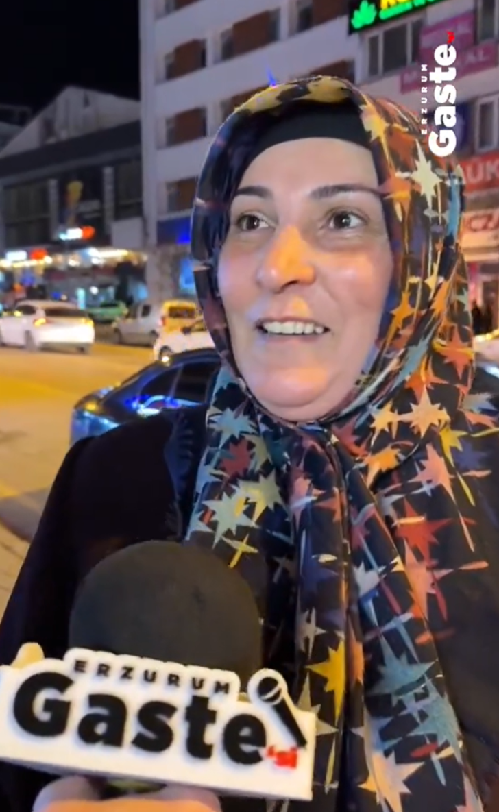 Erzurumlu kadının 'Erzurumlu' yorumu! Sosyal medya bu sokak röportajını paylaşıyor... "Eyvah bizimki görürse yine olay çıkarır" G4