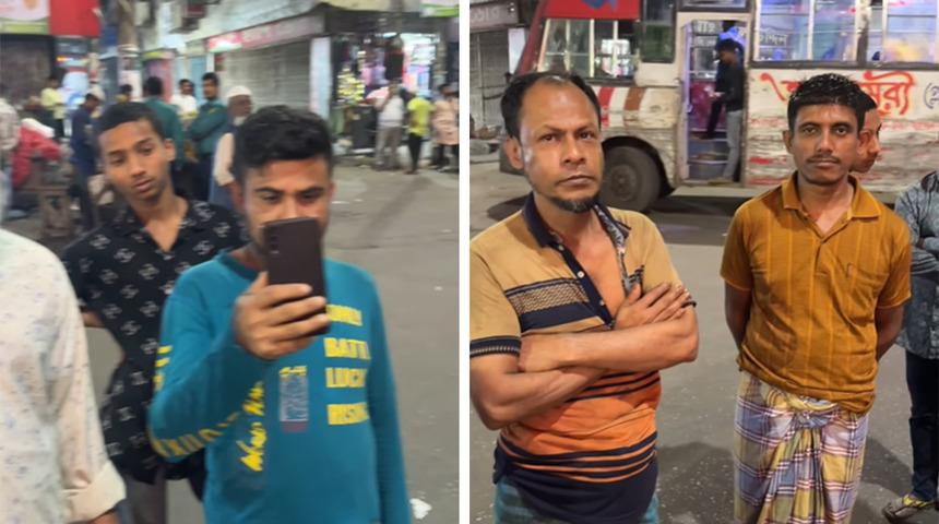 Gezgin Fatih Koparan Bangladeş'ten paylaştı! Gözlerini bir an olsun ayırmadılar: "Böyle karşıma dikilip beni izliyorlar”