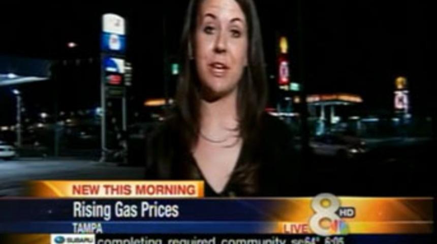 Canlı yayında kaza!