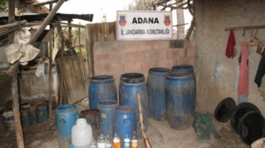 Adana'da beş ton sahte rakı ele ge&ccedil;irildi