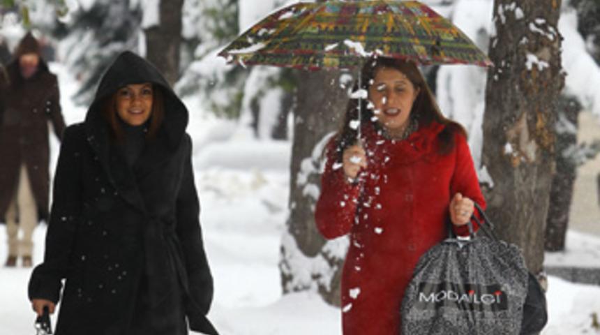 Ankara'da 2 günlük kar izni