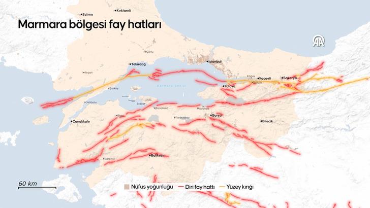 Trakya'yı bekleyen Ganos Fayı tehlikesi! Marmara’dan Saros’a kadar uzanıyor! Deprem sessizliği 100 yılı aştı… G3