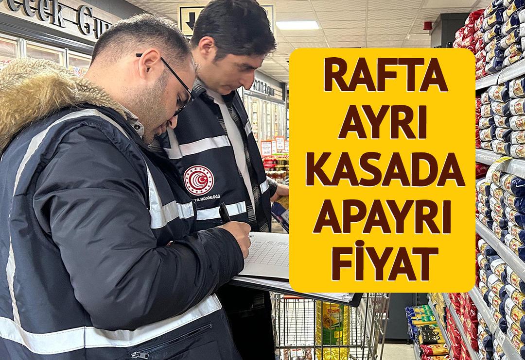 Rafta 15,65 lira, kasaya gelince 17,95 lira! Aradaki fark 2 bin 172 lira... Pişkin savunması kendini kurtarmaya yetmedi