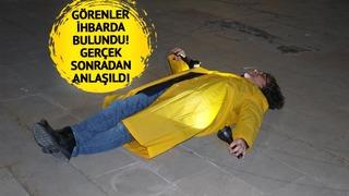 Yerde uzun süre hareketsiz yatan profesörü görenler polise haber verdi! Gerçek sonradan anlaşıldı