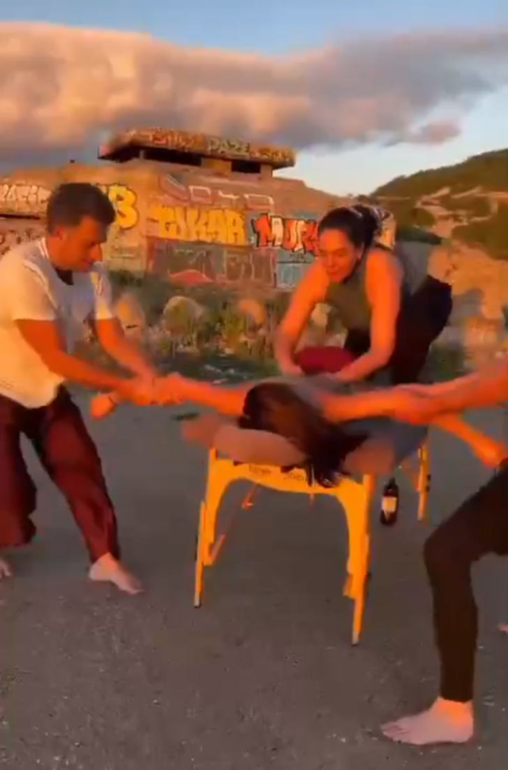 Sosyal medya bu masajı konuşuyor! Kimse ne olduğunu anlayamadı... "Keyfe bak" G1