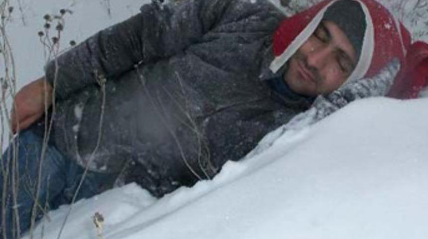 Karla gelen akılalmaz ölüm