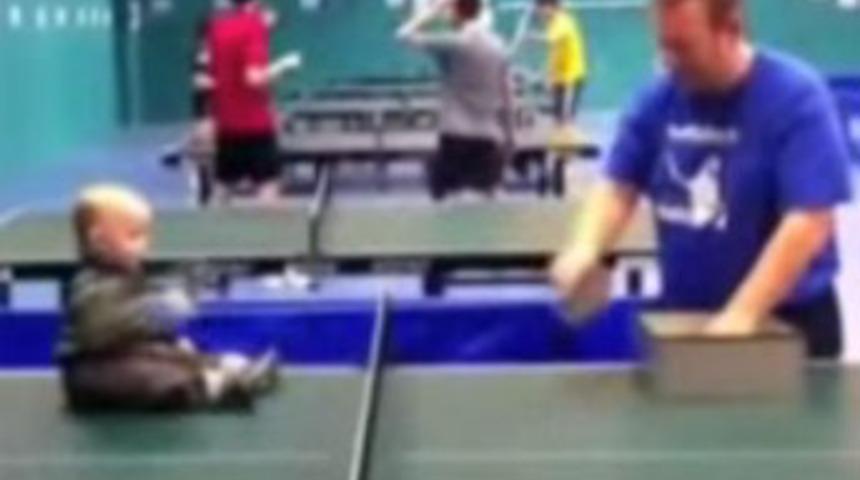 Pinponda rakip tanımıyor