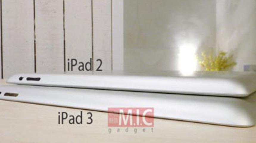 iPad 3&prime;&uuml;n tasarımı fotoğraflandı!