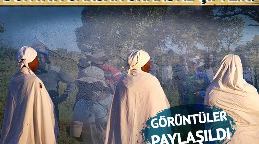 Peygamberliğini ilan eden şarlatan çiftliğinde çocukları evlendiriyordu! Mezarları bulundu, görüntüler paylaşıldı