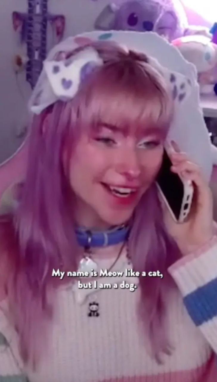 Kendisini köpek olarak tanımlıyor! "Dışarıda tuvaletimi yapıyorum, bakıcılarım var" dedi... Sosyal medyada yer yerinden oynadı G1