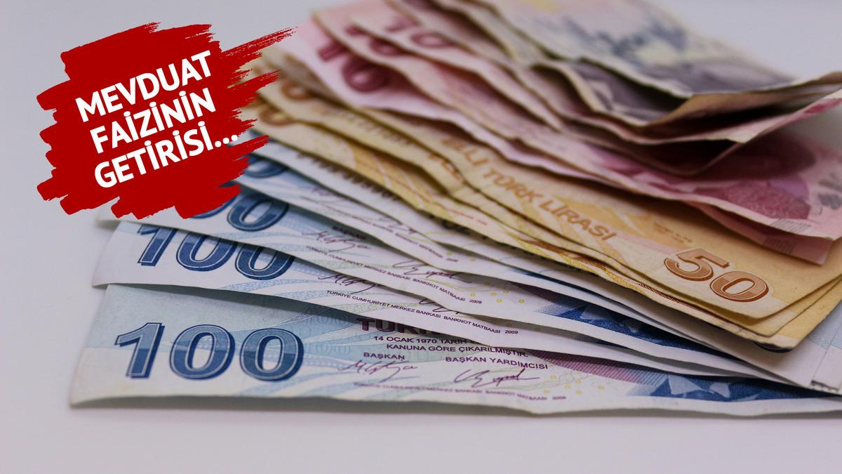 Mevduat faizi tekrar y&uuml;kselişte! Faiz oranları y&uuml;zde 52'yi g&ouml;rd&uuml;! İşte 1 milyon TL'nin getirisi