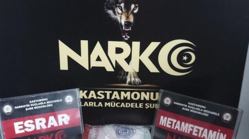 Kastamonu’da uyuşturucu tacirlerine geçit yok: 1 tutuklama