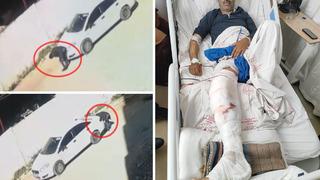 Akraba değil akrep! Önce el bombası attı, sonra araçla ezdi