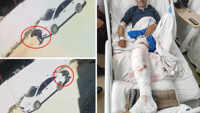 Akraba değil akrep! Önce el bombası attı, sonra araçla ezdi