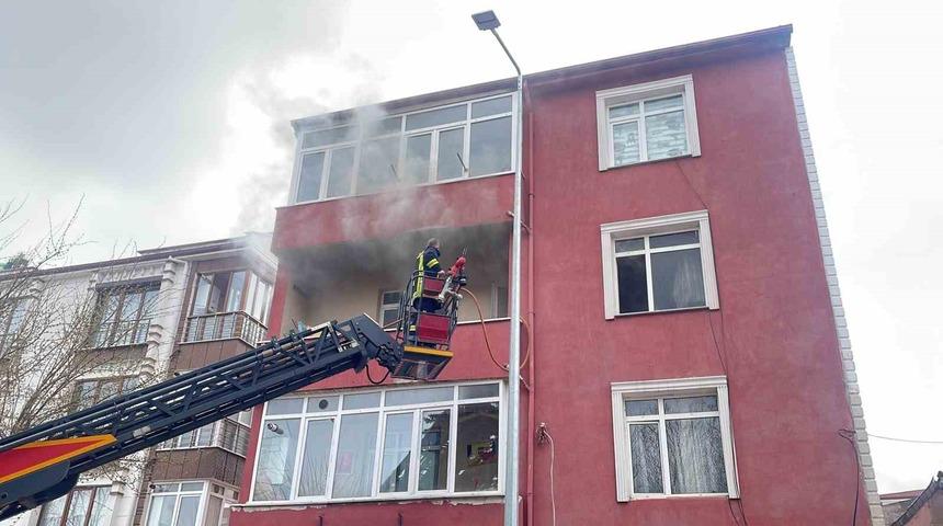 Kırklareli’de ev yangını