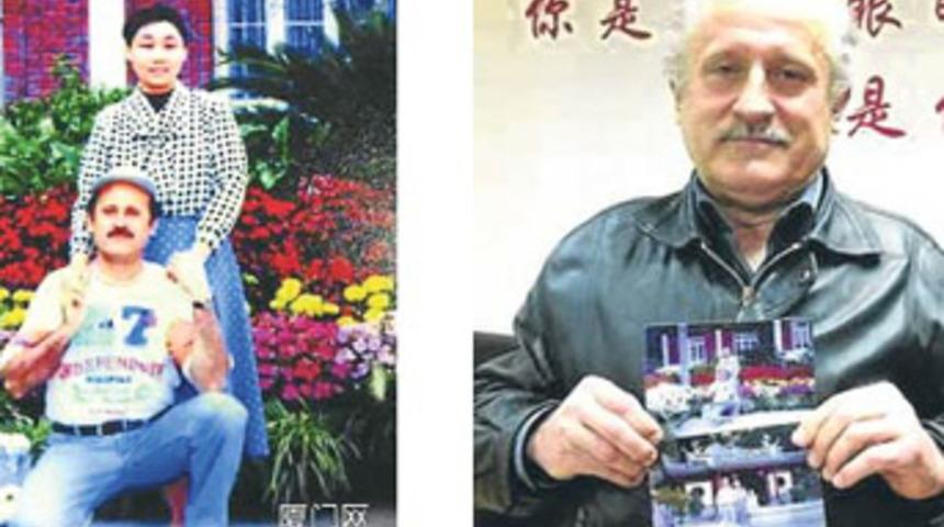 18 yıllık aşkını &Ccedil;in&rsquo;de arayan &ccedil;ılgın T&uuml;rk!