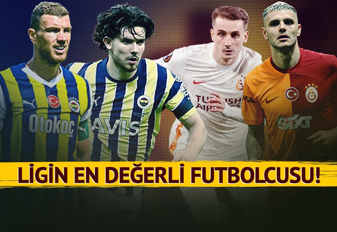 S&uuml;per Lig'in en değerli futbolcusu listesi g&uuml;ncellendi! Zirvede iki isim madalyayı paylaşırken Icardi s&uuml;rprizi yaşandı...