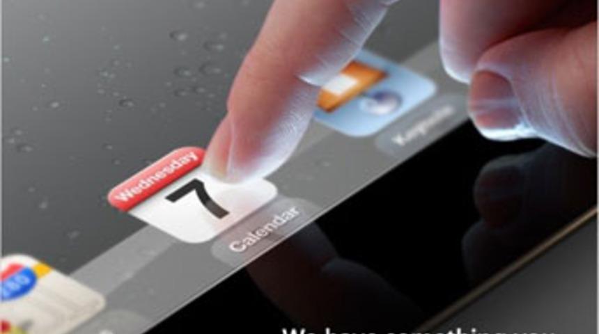 Apple iPad 3 i&ccedil;in resmi tarihi a&ccedil;ıkladı!
