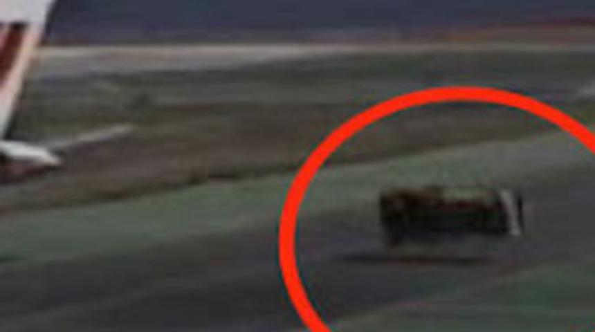 Uçağın motor basıncı, aracı uçurdu