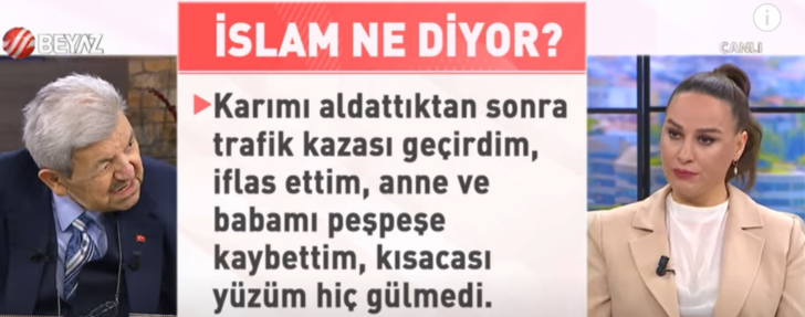 Canlı yayında gelen soruya Yusuf Kavaklı çok sinirlendi! 'RTÜK amca lütfen duyma bunu! Gavur keser gibi keserim onu!' dedi... Nur Viral çok şaşırdı G3