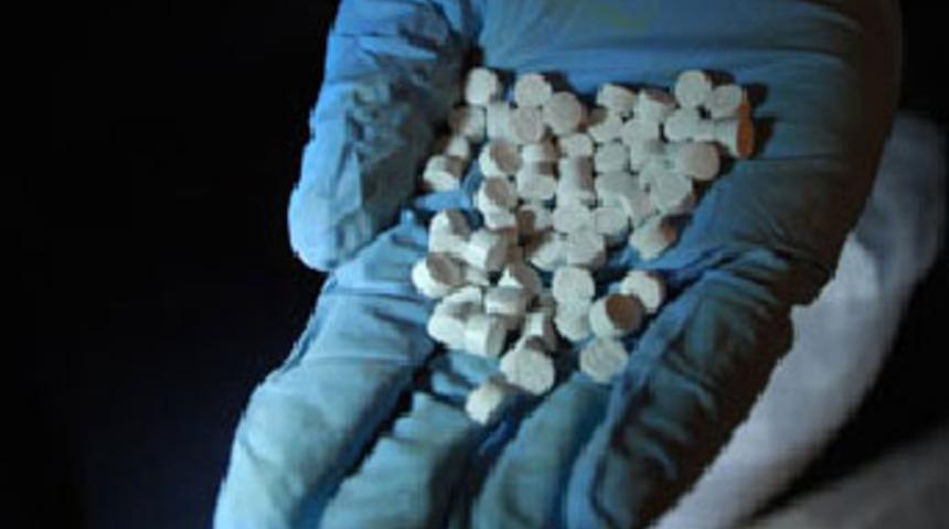 Nohut içerisinde ecstasy hap sevkiyatı