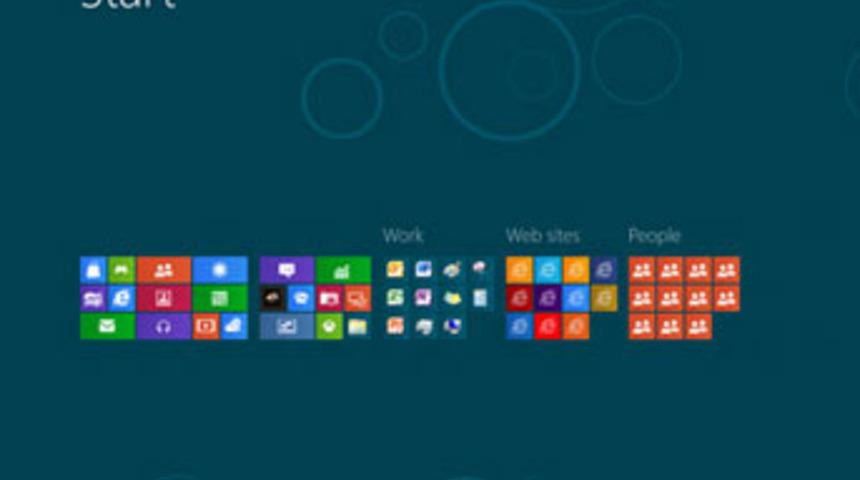 Windows 8, g&ouml;r&uuml;c&uuml;ye &ccedil;ıktı