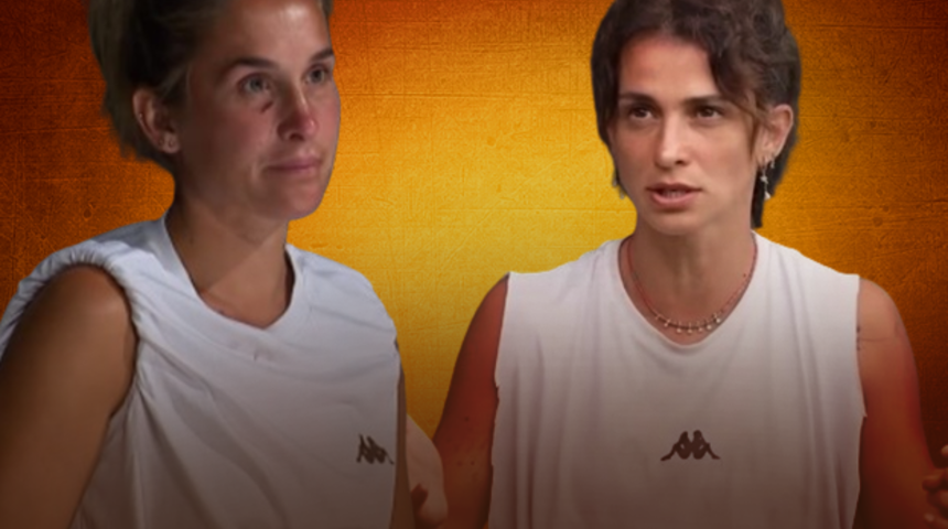 O elenince halay çekmişti! Survivor'dan diskalifiye edilen Sema Aydemir Pınar Saka'nın kocasıyla birbirine girdi! Olay sözler 