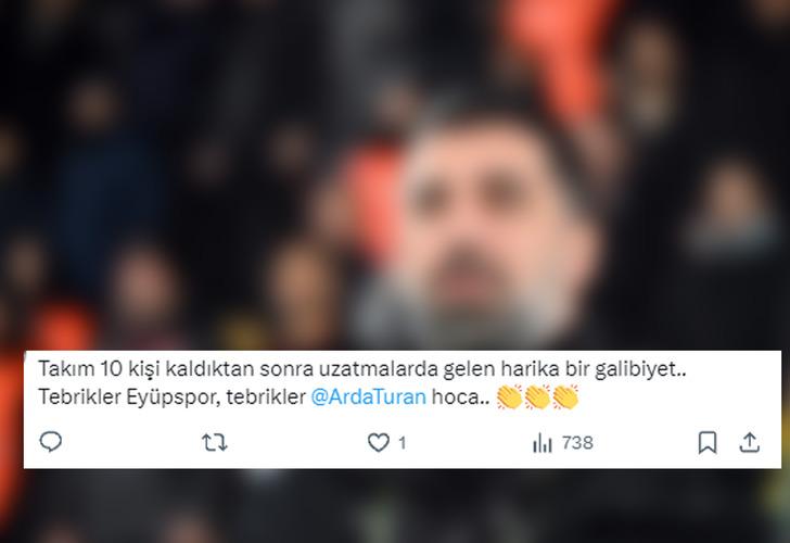 Arda Turan'ın Eyüpspor'u inanılması güç bir olaya imza attı! 90'ıncı dakikada 2-1 geride olmalarına rağmen maçı çevirdiler. 728xauto