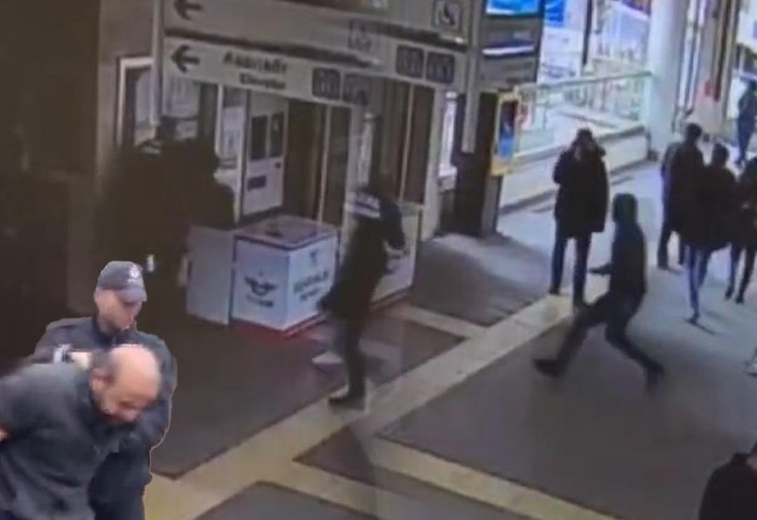 Marmaray'da kadın g&ouml;revli dehşeti yaşadı! Y&uuml;z&uuml; maskeli ve kap&uuml;şonlu halde gelip... Kanlar i&ccedil;inde kaldı, bakın neden saldırmış