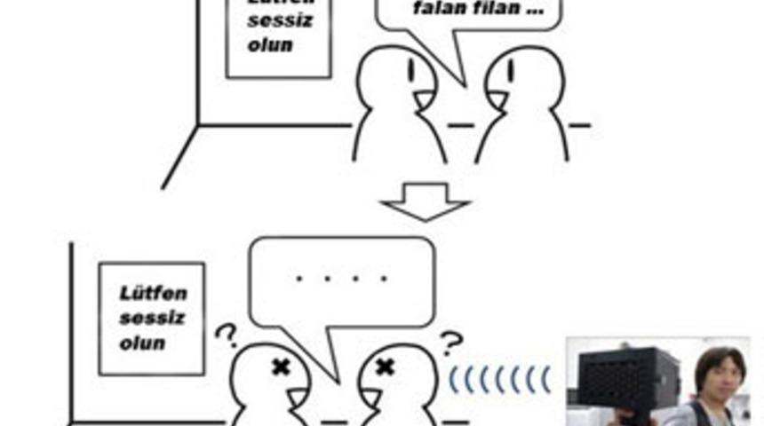 Japonların son icadı: Geveze savar