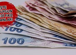 Faizler yükselirken en uygun ihtiyaç, taşıt ve konut kredileri! İşte 36 ay, 48 ay, 120 ay vadelerde taksit tutarları