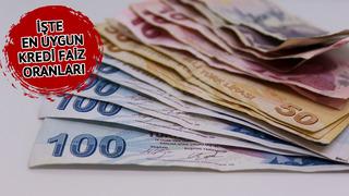 Faizler yükselirken en uygun ihtiyaç, taşıt ve konut kredileri! İşte 36 ay, 48 ay, 120 ay vadelerde taksit tutarları