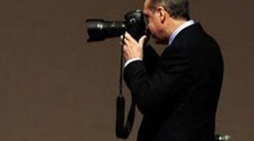 Başbakan Erdoğan objektifin arkasına geçti