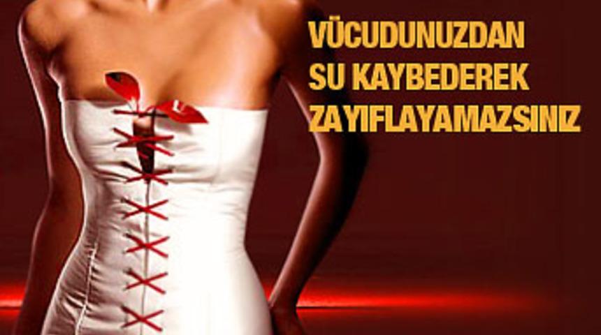 Zayıflamak i&ccedil;in su değil yağ yakmalısınız!