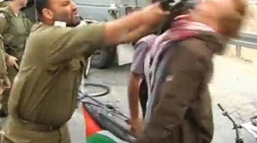 İsrailli subaydan "dip&ccedil;ikli" m&uuml;dahale!