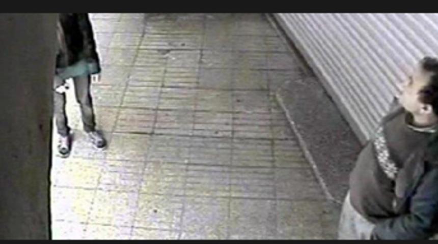 Kız &ouml;ğrenciye taciz kamerada