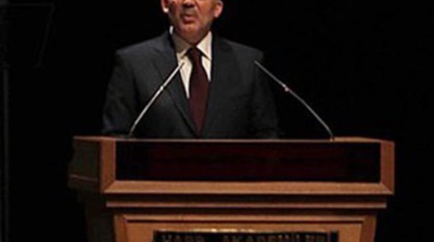 Gül, Harp Akademileri'nde konuştu!