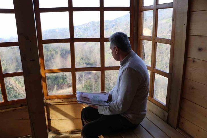 110 metrekare 2+1 ev! Görenler gözlerine inanamadı! 'Kiralamayı da düşünüyorum' 150 yıllık ağacın gövdesinde... G3