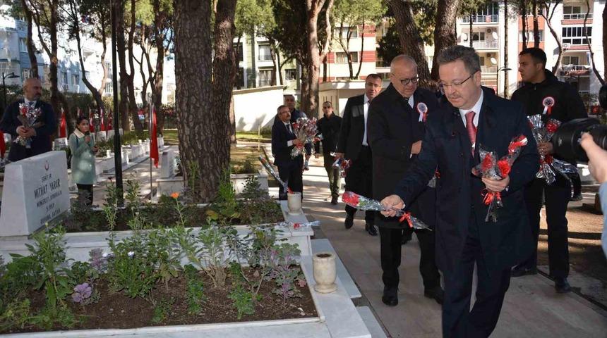 Çanakkale Zaferinin 109. yılında şehitler anıldı