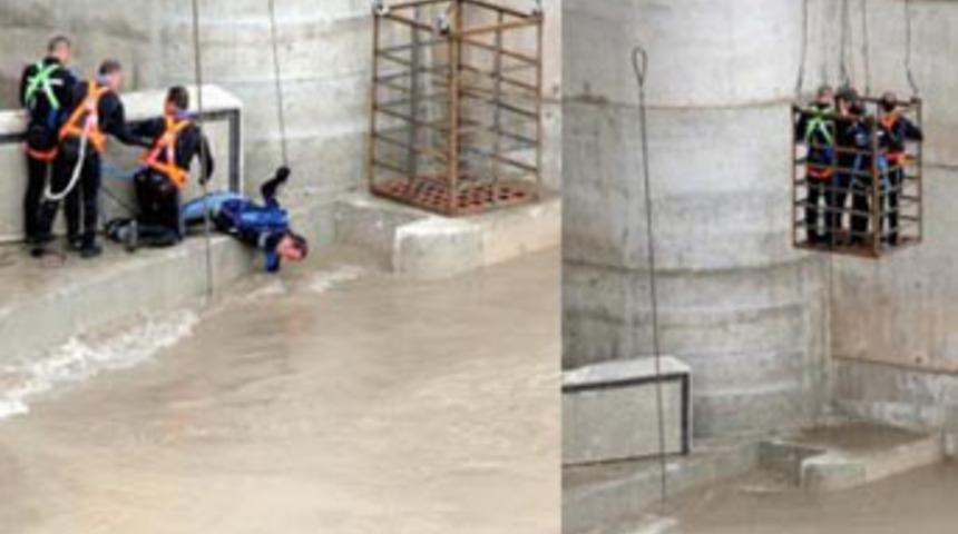 Baraja kafes içinde giren dalgıç öldü