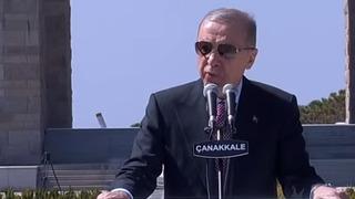 Çanakkale Destanı'nın 109. yılında Cumhurbaşkanı Erdoğan: Türk'ün fıtratının değişeceğini sananlar, ruhun aynı ruh olduğunu gördüler