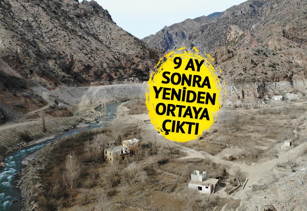 Temmuz'da tamamen yok olmuştu! Mart'ta yeniden ortaya &ccedil;ıktı 'İzlemeye geldim! Uzaktan bakıyoruz'