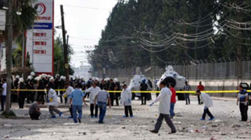 Bomba patladığında sevinç çığlıkları attılar