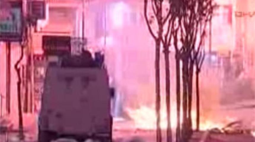 Okmeydanı savaş alanına döndü