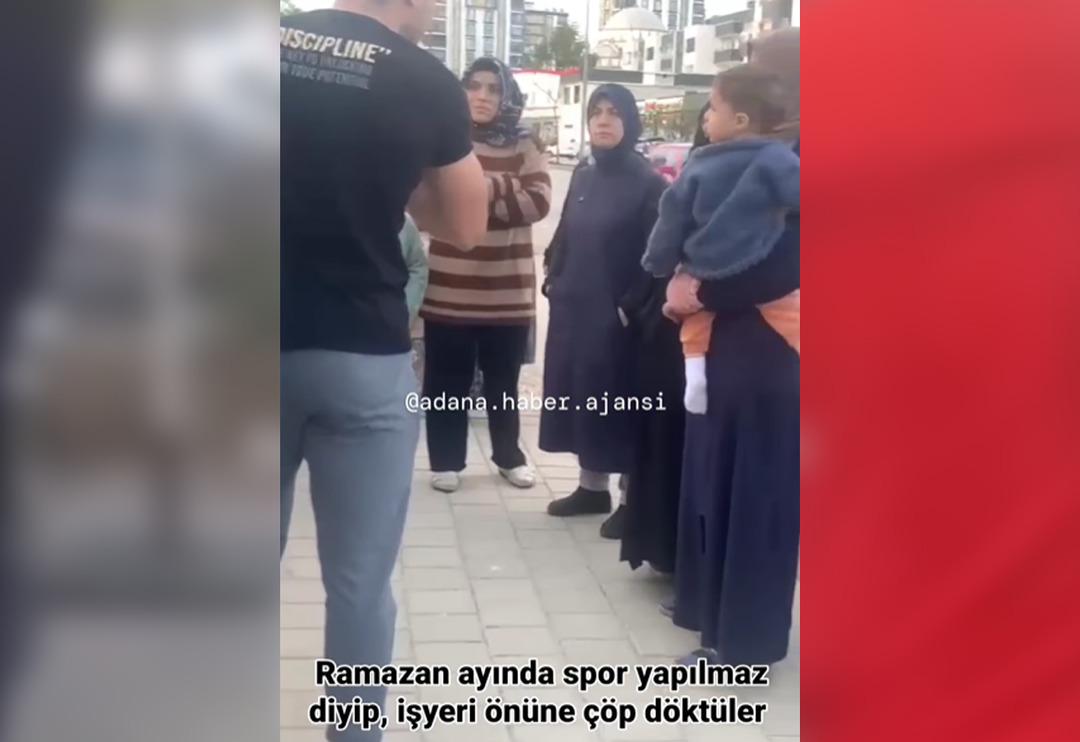 Adana'da "Ramazanda spor yapılmaz" kavgası - Resim : 1